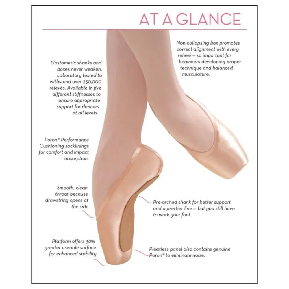 Gaynor Minden Sleek XFlex Pointe Shoe - Picture 2 of 5